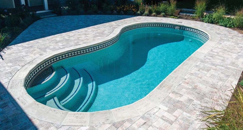 Latham Fiberglass Pool Shapes St. Lucia