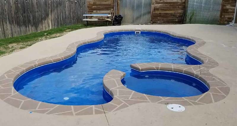 Latham Fiberglass Pool Shapes Laguna Deluxe