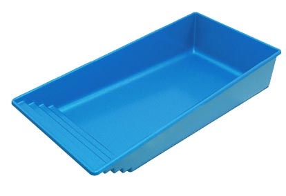 Latham Fiberglass Rectangular Shaped Pools Lake Shore 