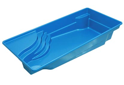 Latham Fiberglass Rectangular Shaped Pools Olympia 16