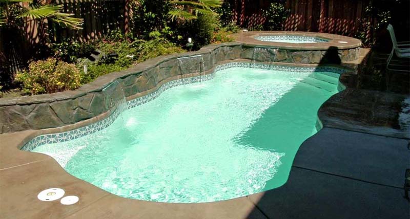 Latham Fiberglass Pool Shapes Key West